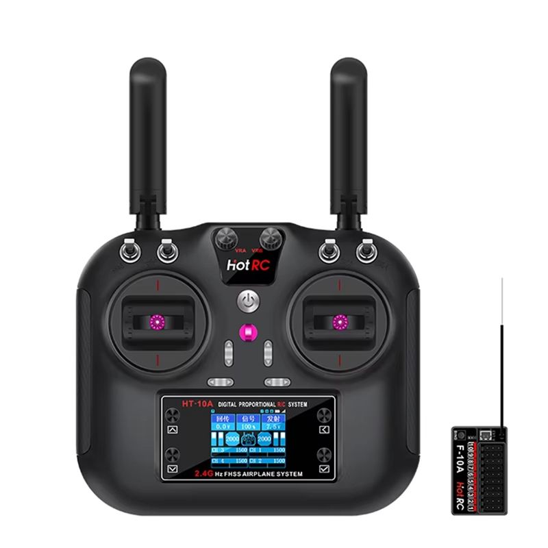 Drone Kit Beginner - Set di telecomando HOTRC HT-10A 2.4Ghz