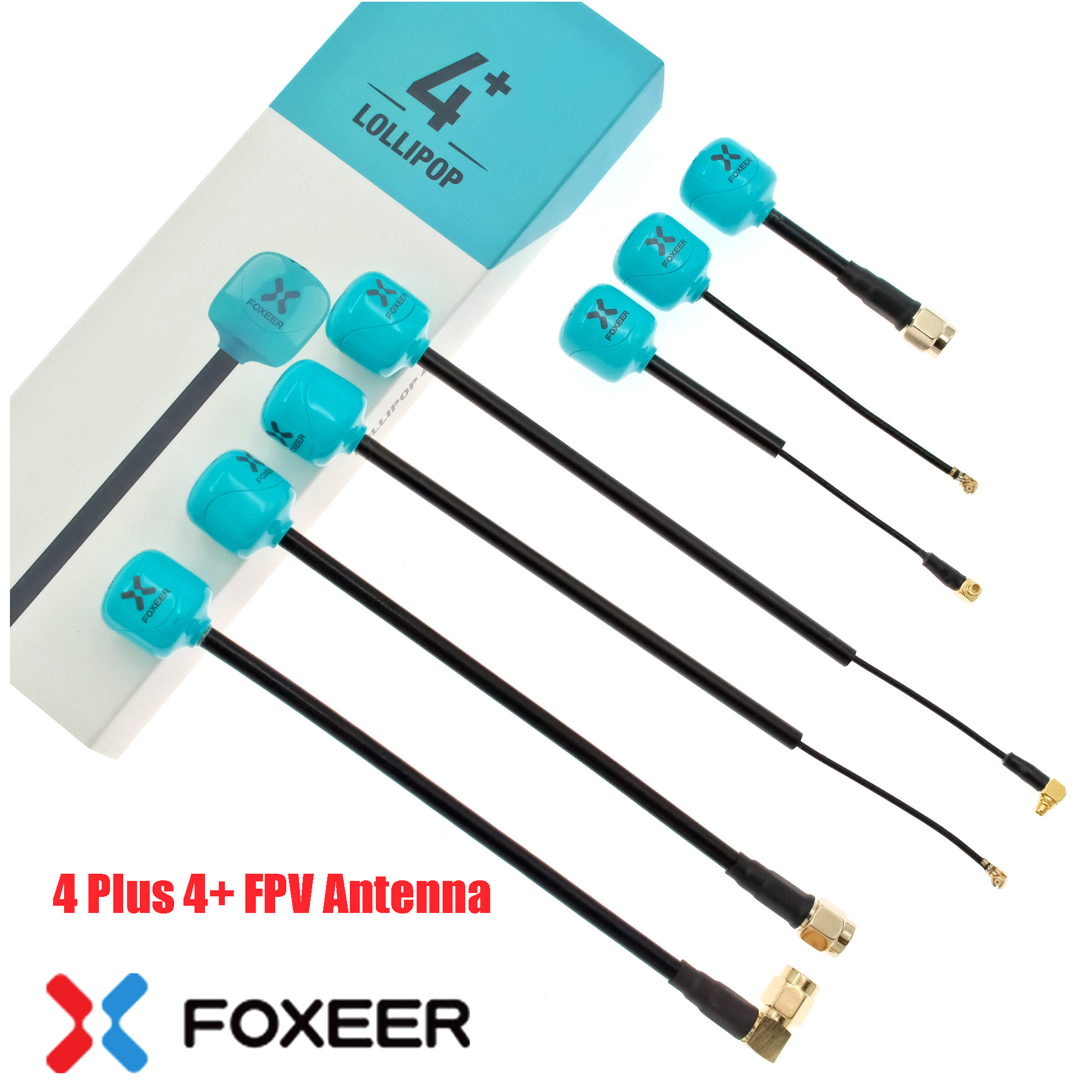 Drone Kit Long Range - Antenna Foxeer Lollipop 4 Plus 4