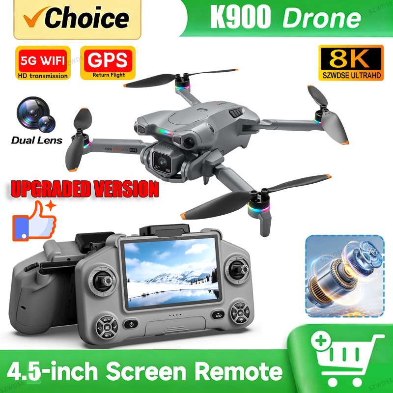 Drone Kit With Camera - Nuovo Drone GPS K900 MAX con