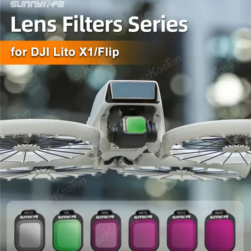 Drone Kit Build Yourself - Kit di filtri per obiettivo per