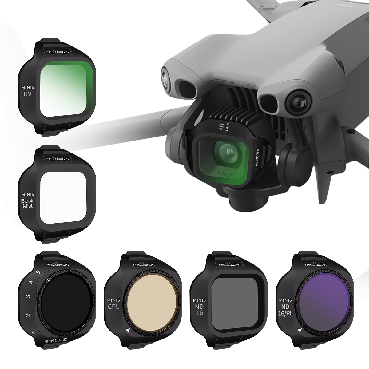 Drone Kit Build Yourself - Set di Filtri Mecoright per DJI