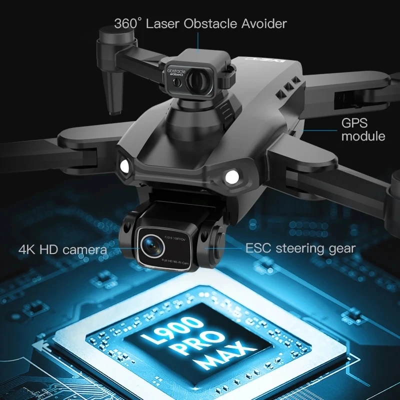 L900 Pro MAX GPS Drone 4K Prof - Drone Kit Professional recensione e prezzo