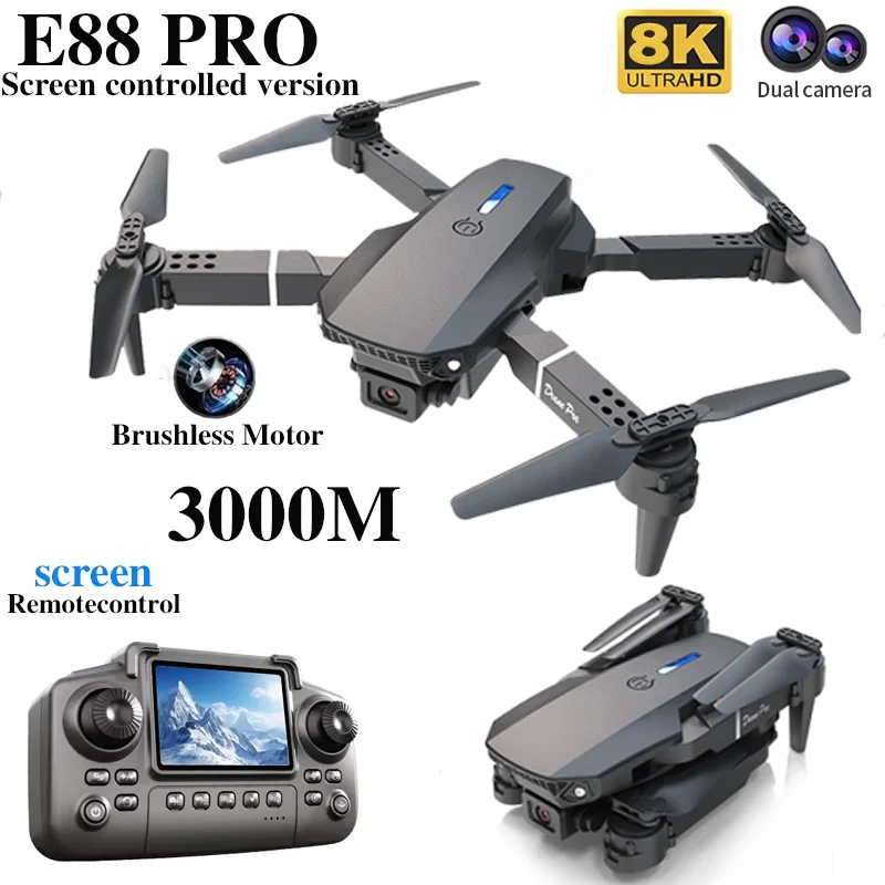 Drone professionale E88 PRO co - Drone Kit Professional recensione e prezzo