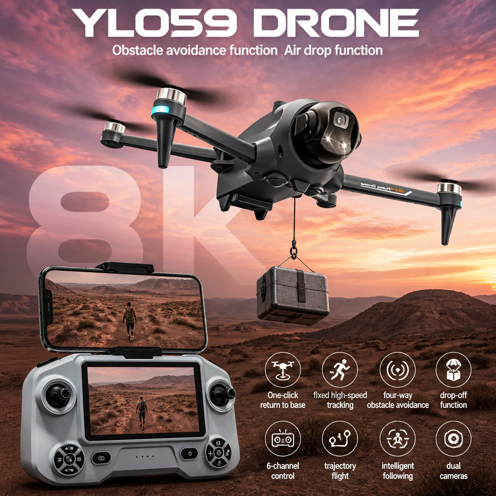 Drone Potensic GPS con Ritorno - Drone Kit With Camera recensione e prezzo